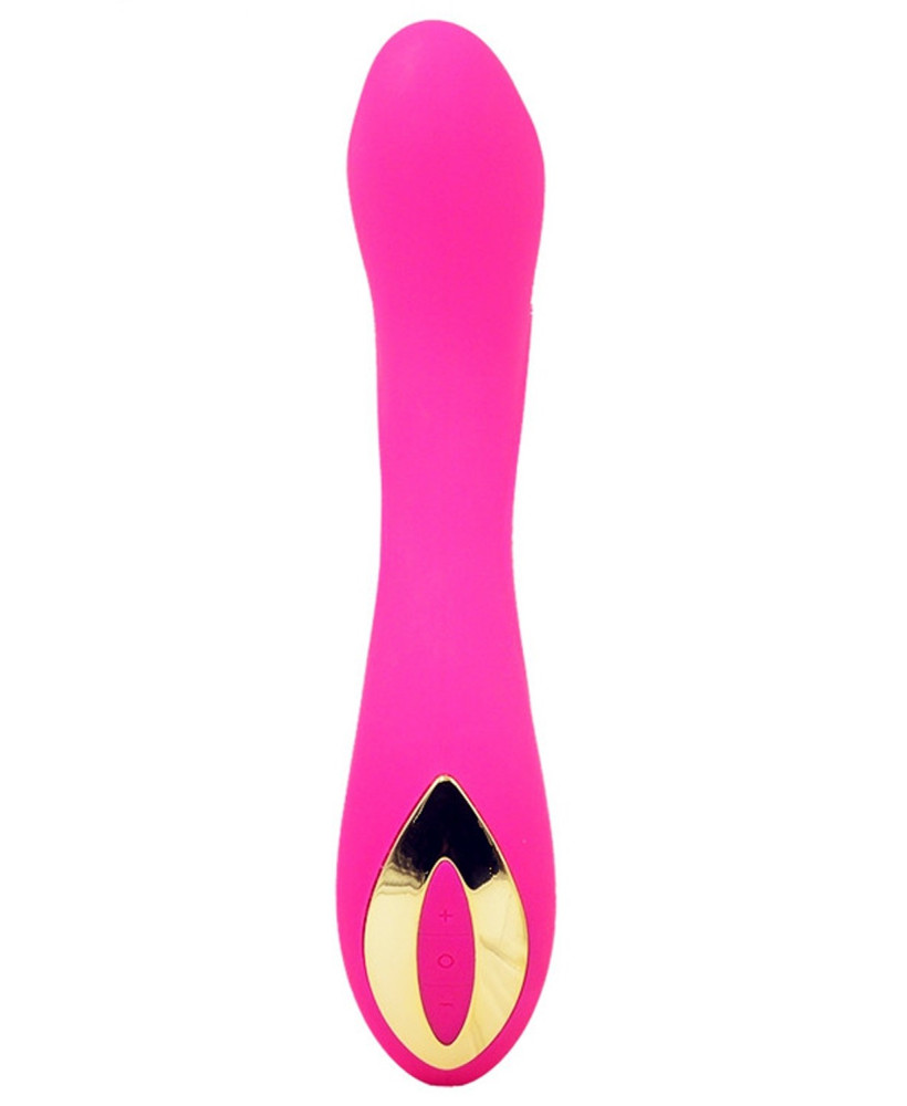 Vibromasseur rose 10 programmes USB 